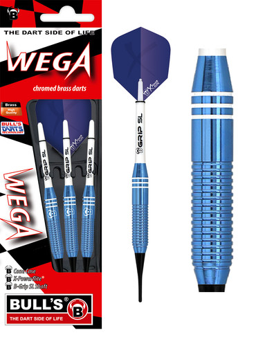 Dart bulls wega chromed brass - dart,