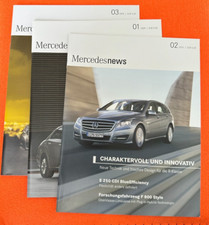 Mercedes NEWS  mit E-Klasse T-Modell E250 CDI ...  3 Prospekt Brochure  2009 /10