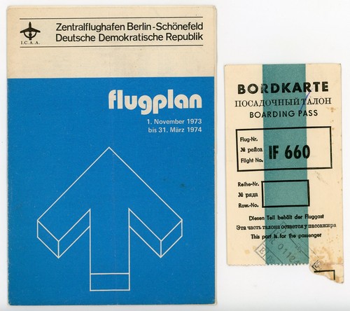 Ddr flugplan interflug - flugplan,