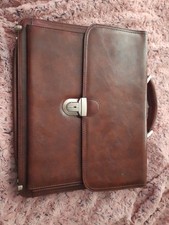 Echter Leder Aktenkoffer /