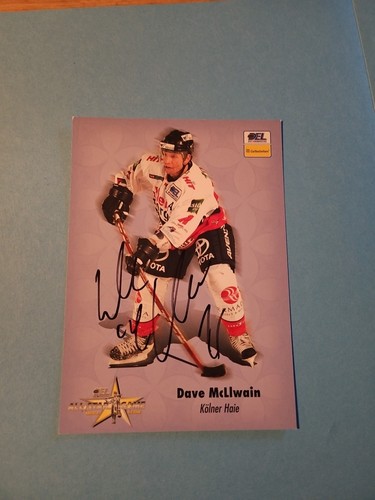 Del eishockey autogrammkarte - del,