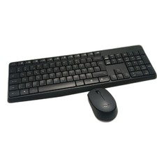Logitech MK235 Kabelloses Set mit Tastatur und Maus für Windows, Französisches A