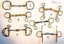 Spezial Gebisse 12,5 cm ( z.B. Schenkeltrense, Pelham ) Trense u.a. Sweet Iron