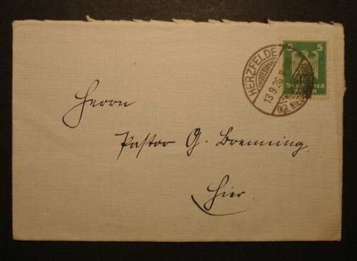 1926 brief mit - 1926:,