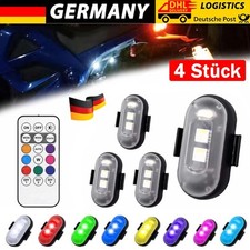 4 Stück RGB Auto LED Licht