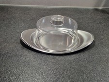 WMF Marke Tischfein Käseglocke für runden Käse - 18/8 Edelstahl - 70er Jahre