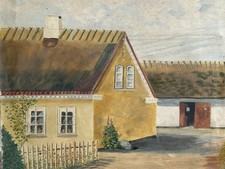 ANTIKES ÖLGEMÄLDE VON 1938