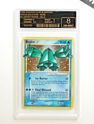 Pokemon regice gold star - pokemon,
