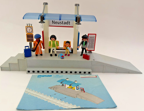 Playmobil eisenbahn bahnhof - playmobil,