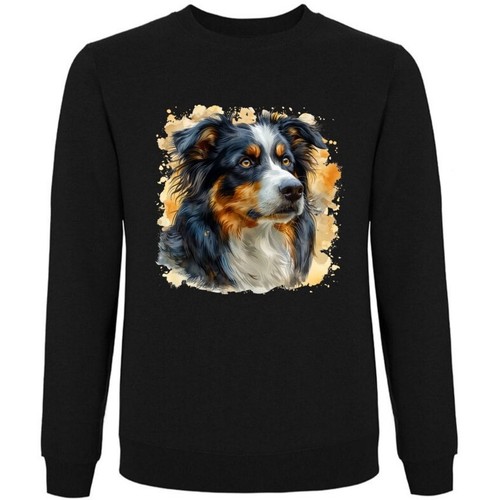 Sweatshirt schwarz border - sweatshirt,