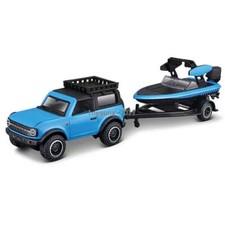 1:64 Ford Bronco mit Skiboot