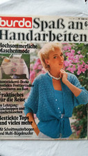 Anna Burda Nr. 6 / 1979 Spass am Handarbeiten mit Arbeitsbogen + Bügelmuster
