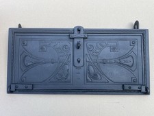 Antike Ofentür Gussofen