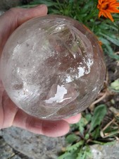 Bergkristall AA- Kugel D= 100mm aus Brasilien