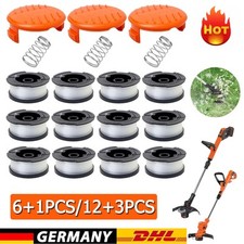 Spule Spulendeckel Ersatz Kit Für Black Decker Rasentrimmer Fadenspule 6/12Stk