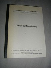 Therapie im Maßregelvollzug. Tagungsbericht Schumann, Vera/Dimmek, Bernd  (Hg.)