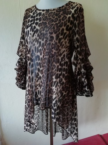 Designer longbluse tunika - 🐯,