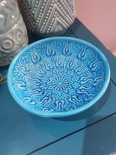 Schale Schüssel Keramik Blau Türkis 16x6cm Neu