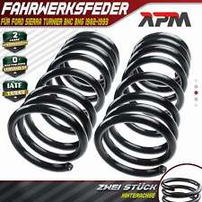 2x Federn Fahrwerksfeder Hinterachse für Ford Sierra Turnier BNC BNG 1982-1993