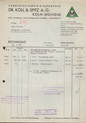 Köln mülheim rechnung - kÖln-mÜlheim,,