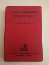 Straßenverkehrsrecht 1940 guter Zustand siehe Bild R02 selten: