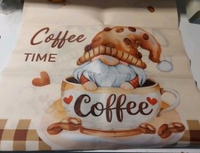 Läufer/ Tischdecke/ neuwertig/ Kaffee/ Zwerg/ Cafe/ Deko