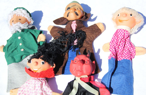 Ddr handpuppen vintage - ddr,