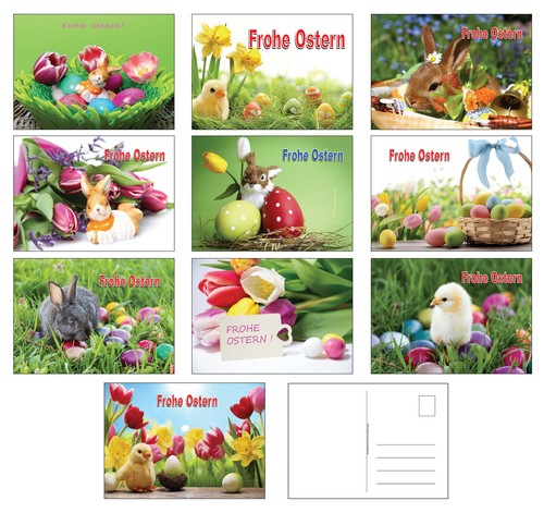 100 500 1000 - , postkarten