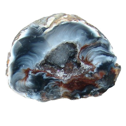 Achat geode aufgeschnitten - geode,