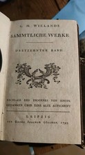 Wieland: Sämtliche Werke