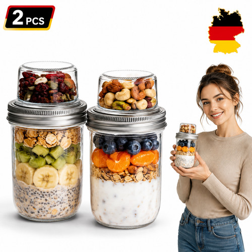 2er set müslibecher - set,