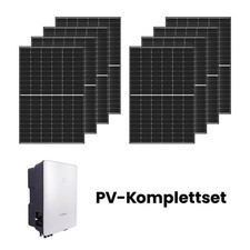 Solaranlage Photovoltaik Komplettanlage Balkonkraftwerk 3000W Wechselrichter