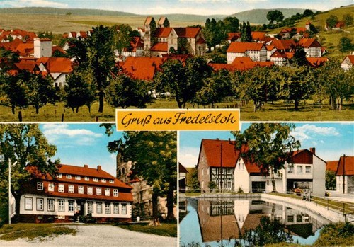 Fredelsloh panorama schloss - fredelsloh,