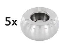 5x Windaschenbecher 18/8