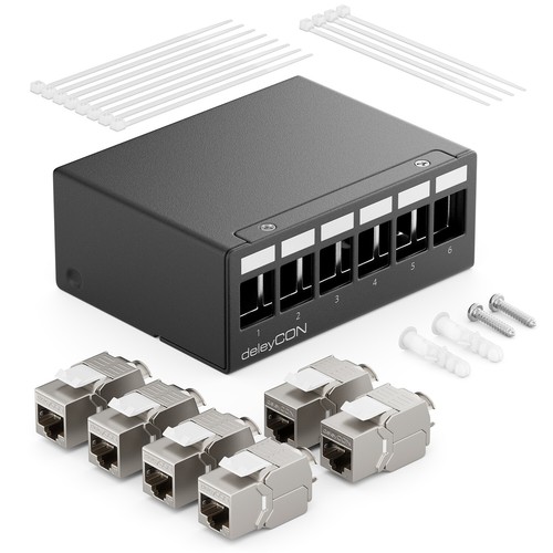 Port cat patchpanel - 6,