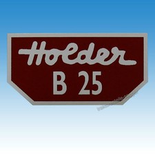 Holder Typenaufkleber für