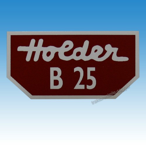 Holder typenaufkleber für - typenaufkleber,