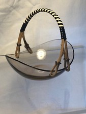 Vintage Rauchglas Schale