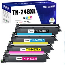 4x Toner TN248XL TN248 XL