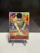 One Piece TCG Roronoa Zoro ST01-013 Karte Holo Supernovas Straw Hat Crew EN NM