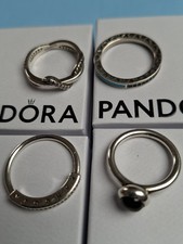 4 Pandora Ringe 925 Silber