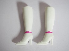 Barbie Stiefel Weiß Pink