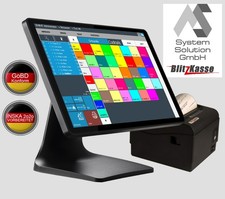 BLITZ!KASSE GASTRO RESTAURANT'L 15,4" TOUCH KELLNER KASSE KOMPLETT NEU