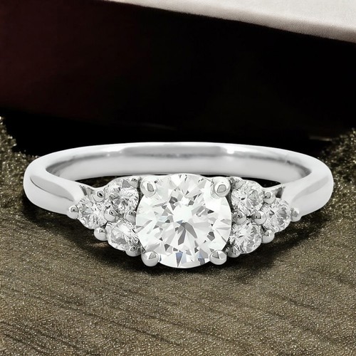 Damen rundschliff diamant ring - damen,