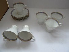 Rosenthal Form 2000 Gala Blau  Kaffeegedeck 2 teilig