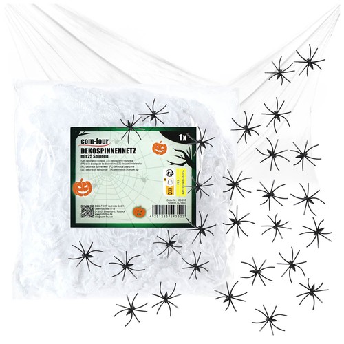 500g halloween spinnennetz mit - halloween,