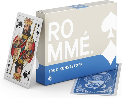 Spielkarten romme 100 - ts, spielkarten,