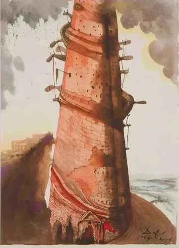Salvador dali der turm - salvador,