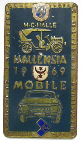 Ddr medaille admv plakette - ddr,