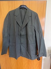 Schwedische Armee Prisoner Jacket graugrün Gr. C112 Jacke Armeejacke Vintage